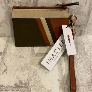 Thacker Amber Wristlet NWT